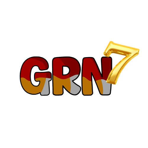 Logotipo de Grn7: una G y un 7 estilizados en color verde.